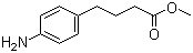 structure of CAS# 20637-09-6, 4-(4-氨基苯)丁酸甲酯