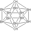 structure of CAS# 20644-12-6, 1,12-二碳杂-笼型-十二硼烷