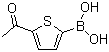 structure of CAS# 206551-43-1, 5-Acetyl-2-thiopheneboronic acid