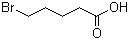 structure of CAS# 2067-33-6, 5-Bromovaleric acid