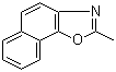 structure of CAS# 20686-65-1, 2-甲基萘并[2,1-d]恶唑