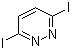 3,6-二碘哒嗪分子结构 (CAS 20698-04-8)