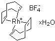 CAS 登录号：207124-65-0, 二(1,5-环辛二烯)铑(I)四氟硼酸盐水合物
