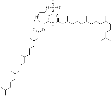 CAS 登录号：207131-40-6, L-二植烷酰基磷脂酰胆碱