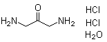 structure of CAS# 207226-24-2, 1,3-二氨基-2-丙酮二盐酸盐一水合物