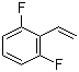 structure of CAS# 207226-37-7, 2,6-Difluorostyrene