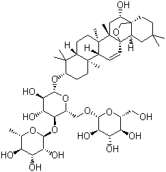 structure of CAS# 20736-08-7, 柴胡皂苷 C