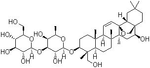 柴胡皂苷 A分子结构 (CAS 20736-09-8)
