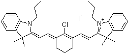 structure of CAS# 207399-07-3, IR-780 碘化物