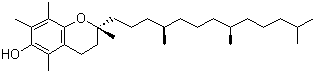 Vitamin E molecular structure (CAS 2074-53-5)