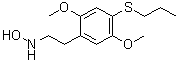 CAS # 207740-39-4, 2,5-Dimethoxy-N-hydroxy-4-(propylthio)phenethylamine