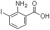 structure of CAS# 20776-55-0, 2-氨基-3-碘苯甲酸