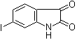 6-碘靛红分子结构 (CAS 20780-77-2)