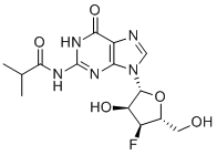 structure of CAS# 2080404-20-0, N2-iso-Butyroyl-3'-deoxy-3'-fluoroguanosine