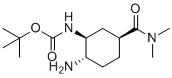 CAS # 2081883-52-3, Edoxaban Impurity 50, tert-butyl N-[(1S,2S,5S)-2-amino-5-(dimethylcarbamoyl)cyclohexyl]carbamate