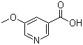structure of CAS# 20826-03-3, 5-甲氧基烟酸