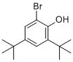 structure of CAS# 20834-61-1, 2-溴-4,6-二-叔-丁基苯酚