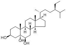 CAS 登录号：20835-91-0, 豆甾烷-3,5,6-三醇
