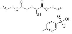 structure of CAS# 20845-16-3, L-谷氨酸二(2-丙烯基)酯对甲基苯磺酸盐
