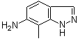 structure of CAS# 208457-82-3, 7-甲基-1H-吲唑-6-胺