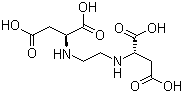 CAS # 20846-91-7, N,N'-Ethylenediaminedisuccinic acid, (S,S)-Ethylenediaminedisuccinic acid, (S,S)-Ethylenediamine-N,N'-disuccinic acid, N,N'-1,2-Ethanediylbis-L-aspartic acid