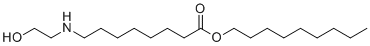 structure of CAS# 2089253-37-0, 8-[(2-羟基乙基)氨基]-辛酸壬基酯