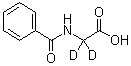 CAS # 208928-78-3, N-Benzoylglycine-2,2-d<sub>2</sub>