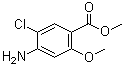 CAS 登录号：20896-27-9, 4-氨基-5-氯-2-甲氧基苯甲酸甲酯