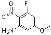 3-Fluoro-5-methoxy-2-nitrobenzenamine molecular structure (CAS 2091140-87-1)