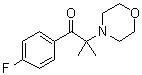 CAS # 209127-01-5, 1-(4-Fluorophenyl)-2-methyl-2-morpholino-1-propanone