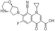 structure of CAS# 209342-40-5, 非那沙星