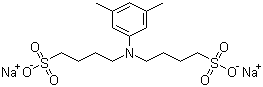 structure of CAS# 209518-16-1, N,N-二(4-磺丁基)-3,5-二甲基苯胺钠盐