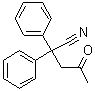 structure of CAS# 20985-42-6, 4-Oxo-2,2-diphenylvaleronitrile