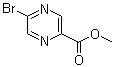 structure of CAS# 210037-58-4, 5-溴吡嗪羧酸甲酯