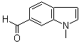 CAS # 21005-45-8, 1-Methyl-1H-indole-6-carboxaldehyde, 6-Formyl-1-methylindole