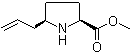 CAS # 210345-08-7, 5-(2-(5R)-Propen-1-yl)-L-proline methyl ester, 5-(2-Propenyl)L-(5R)-proline methyl ester