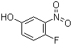 structure of CAS# 2105-96-6, 4-Fluoro-3-nitrophenol