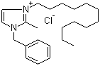 CAS 登录号：21054-72-8, 1-苄基-2-甲基-3-月桂基咪唑鎓氯化物