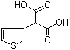 CAS # 21080-92-2, 3-Thiophenemalonic acid, Thiophene-3-malonic acid