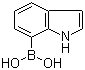 Indole-7-boronic acid molecular structure (CAS 210889-31-9)