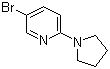 CAS # 210963-93-2, 5-Bromo-2-(pyrrolidin-1-yl)pyridine