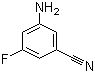 structure of CAS# 210992-28-2, 5-Amino-3-fluorobenzonitrile