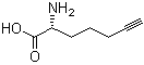 structure of CAS# 211054-03-4, (2R)-2-氨基-6-庚炔酸