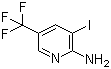 structure of CAS# 211308-82-6, 3-碘-5-(三氟甲基)吡啶-2-胺