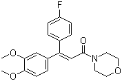 CAS # 211867-47-9, Flumorph, 4-[3-(3,4-Dimethoxyphenyl)-3-(4-fluorophenyl)-1-oxo-2-propenyl]morpholine