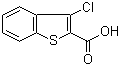 structure of CAS# 21211-22-3, 3-氯苯并[b]噻吩-2-羧酸