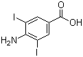 CAS # 2122-61-4, 4-Amino-3,5-diiodobenzoic acid