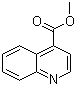 structure of CAS# 21233-61-4, 喹啉-4-甲酸甲酯