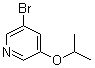 structure of CAS# 212332-40-6, 3-溴-5-异丙氧基吡啶