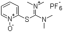 structure of CAS# 212333-72-7, N,N,N',N'-四甲基-S-(1-氧代-2-吡啶基)硫脲鎓六氟磷酸盐